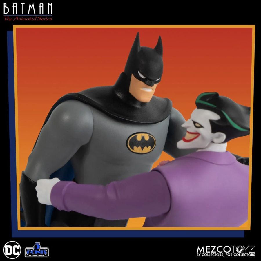 Mezco Batman: Animated Series - 5 Points 3.75" Figures - Set of 4