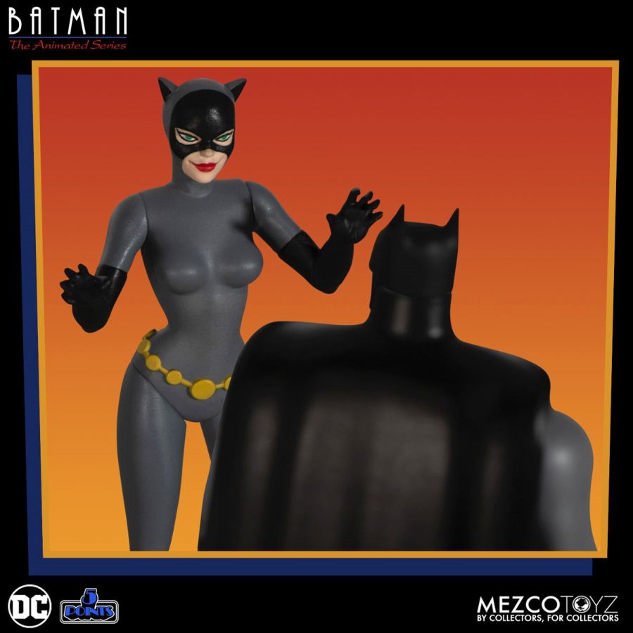 Mezco Batman: Animated Series - 5 Points 3.75" Figures - Set of 4