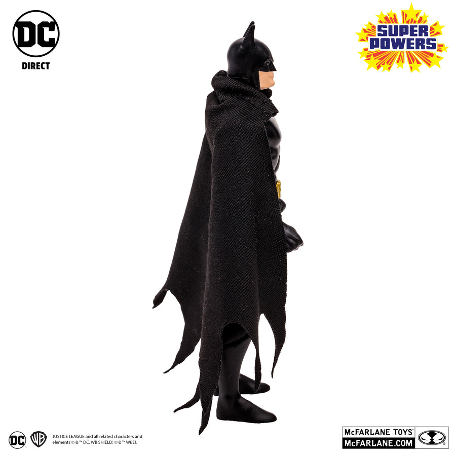 McFarlane DC Direct Super Powers - BATMAN Black Suit Variant 4.5