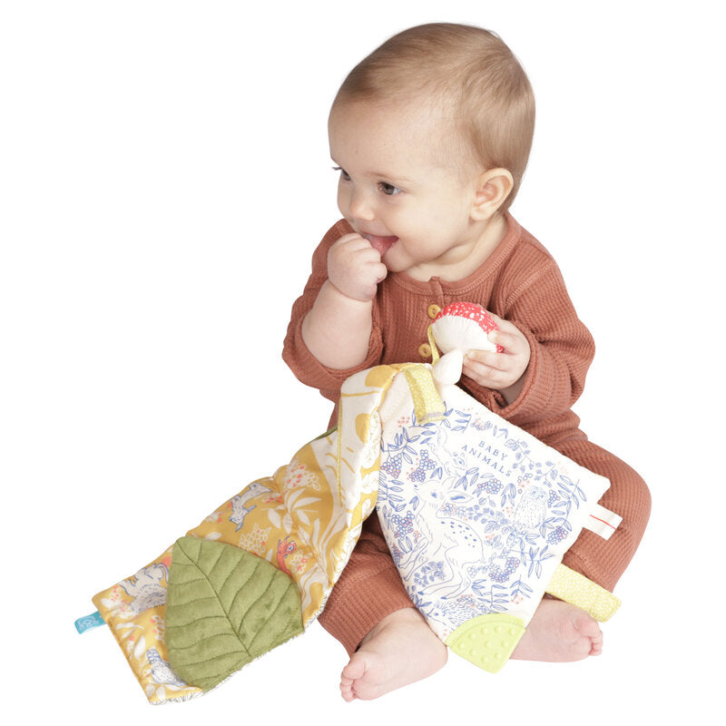 Baby Senory Book - Woodland Deer One Soft Fabric Book 0+