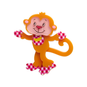 Erstwilder x Strawberry Shortcake 2 - Rhubarb Mini Brooch