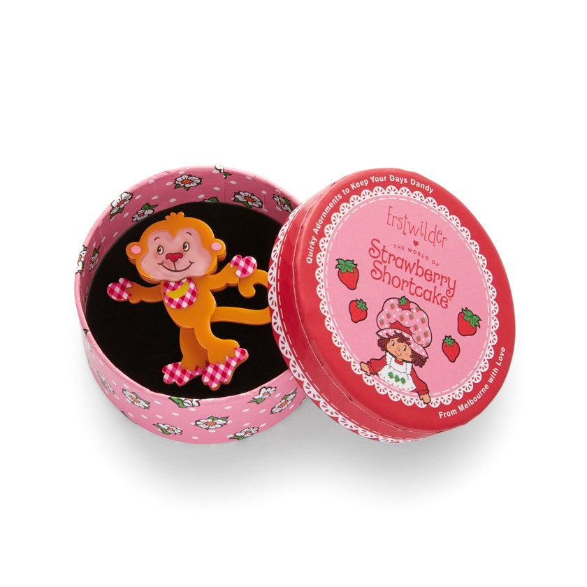 Erstwilder x Strawberry Shortcake 2 - Rhubarb Mini Brooch