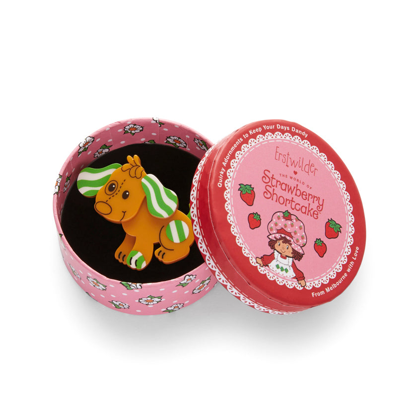 Erstwilder x Strawberry Shortcake 2 - Pupcake Mini Brooch