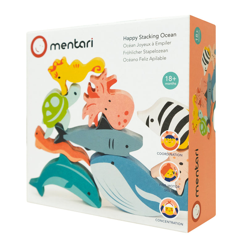 Mentari Happy Stacking Ocean Set & Bag
