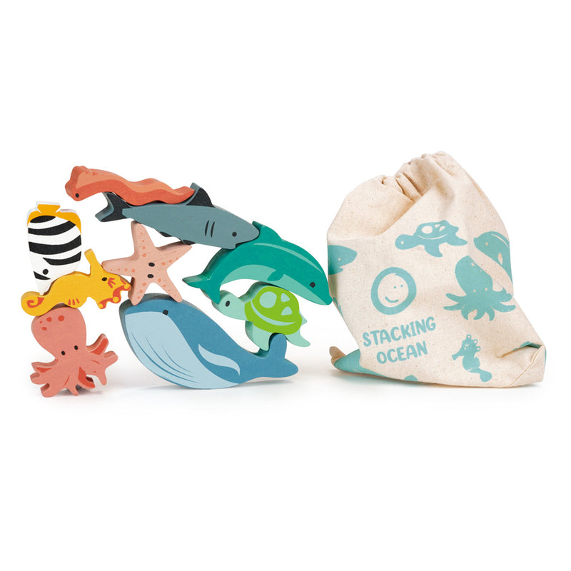 Mentari Happy Stacking Ocean Set & Bag