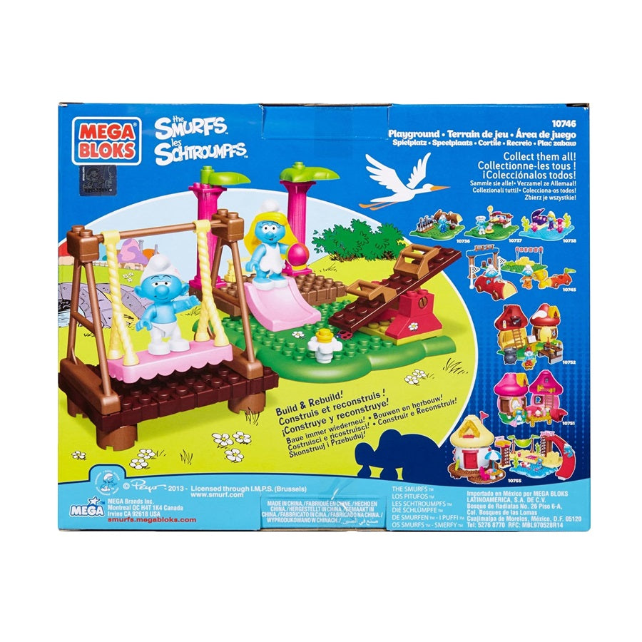 Mega Bloks - The Smurfs Playground 10746