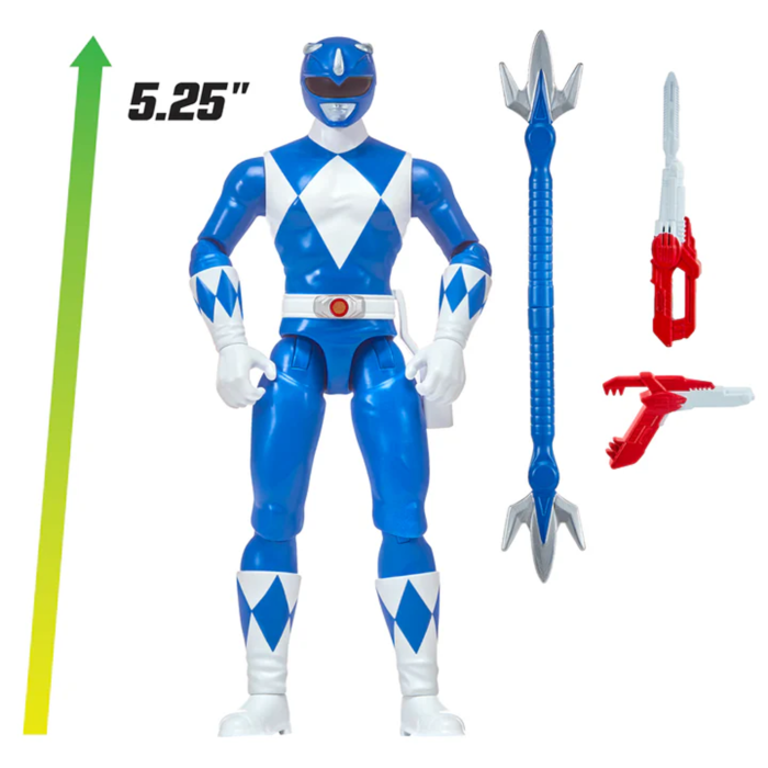 Mighty Morphin Power Rangers Re-Ignition Basic Figure - BLUE RANGER ...