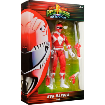 Mighty Morphin Power Rangers Re-Ignition Basic Figure - RED RANGER