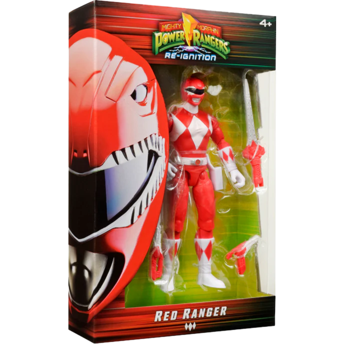 Mighty Morphin Power Rangers Re-Ignition Basic Figure - RED RANGER