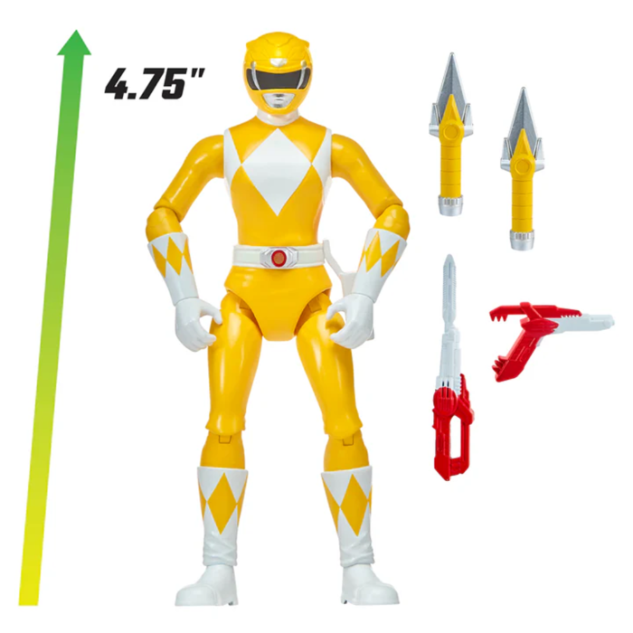Mighty Morphin Power Rangers Re-Ignition Basic Figure - YELLOW RANGER