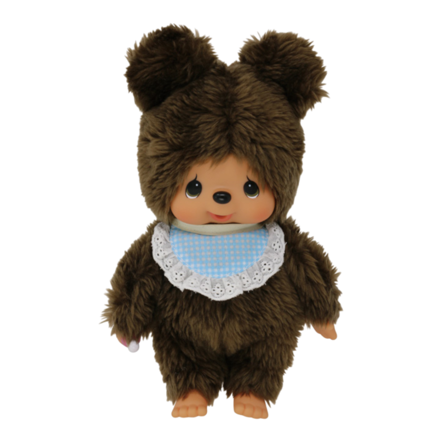 Monchhichi - Kuma (Bear Cub) Plush Doll