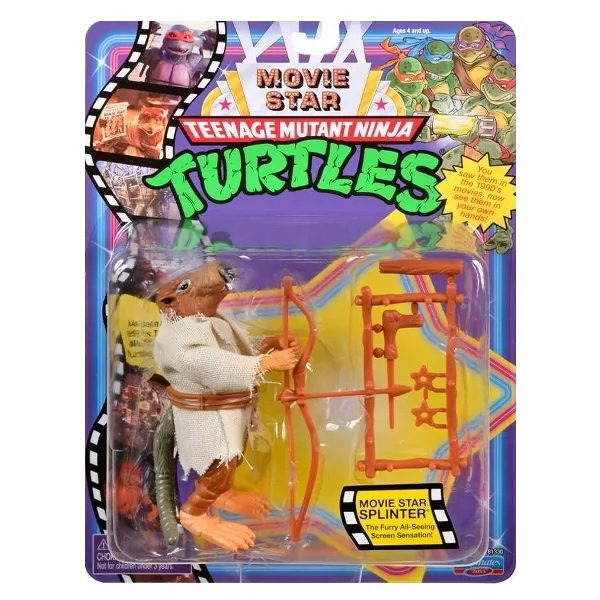 Playmates TMNT - MOVIE STAR Teenage Mutant Ninja Turtles Action Figures