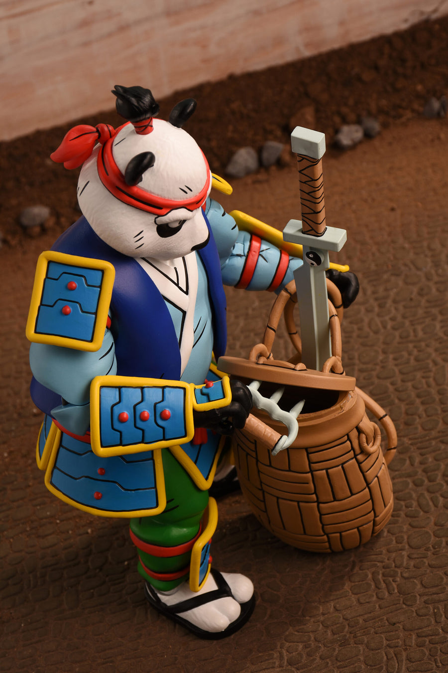 TMNT - Cartoon Samurai PANDA KAHN Ultimate 7″ Scale Action FIgure