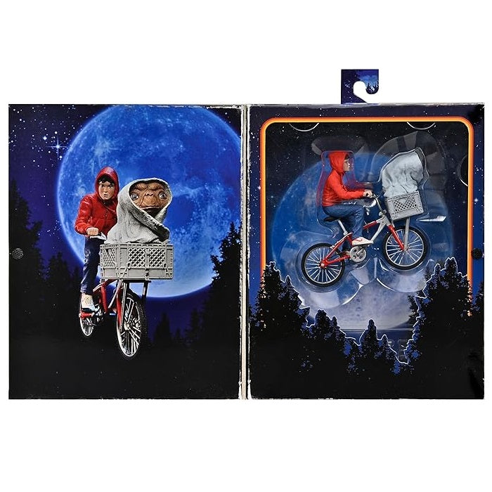E.T. 40th Anniversary - ET & Elliott with Bicycle Pull-Back & Go 7