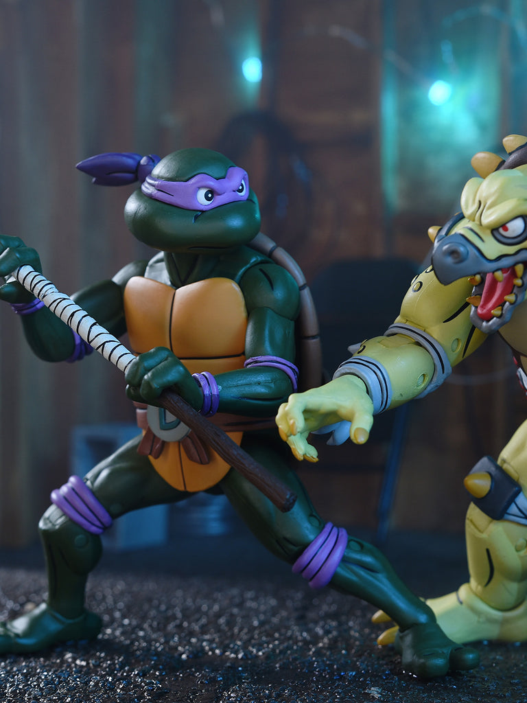 TMNT - ULTIMATE Cartoon DONATELLO (Pizza Club VHS) 7″ SCALE ACTION FIGURE