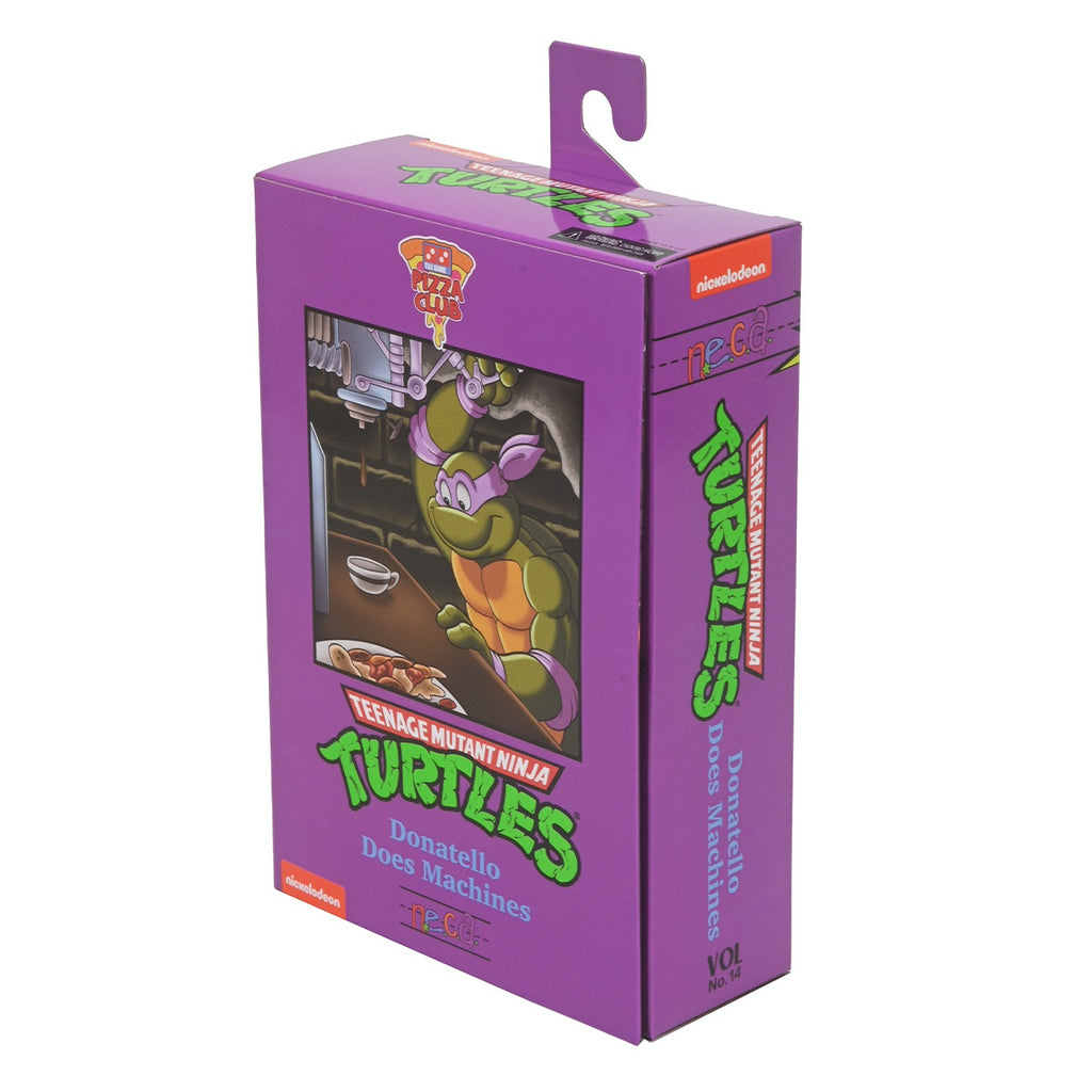 TMNT - ULTIMATE Cartoon DONATELLO (Pizza Club VHS) 7″ SCALE ACTION FIGURE