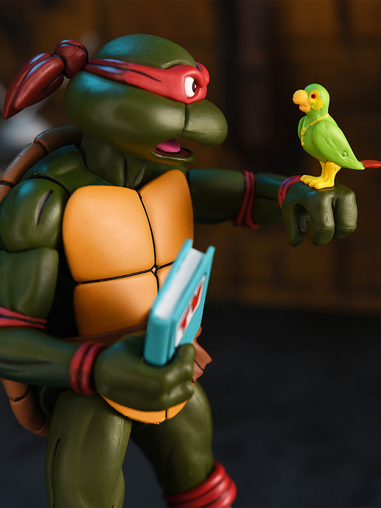 TMNT - ULTIMATE Cartoon RAPHAEL (Pizza Club VHS) 7″ SCALE ACTION FIGURE