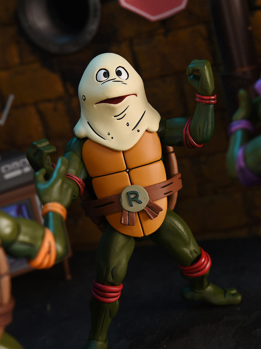 TMNT - ULTIMATE Cartoon RAPHAEL (Pizza Club VHS) 7″ SCALE ACTION FIGUR ...