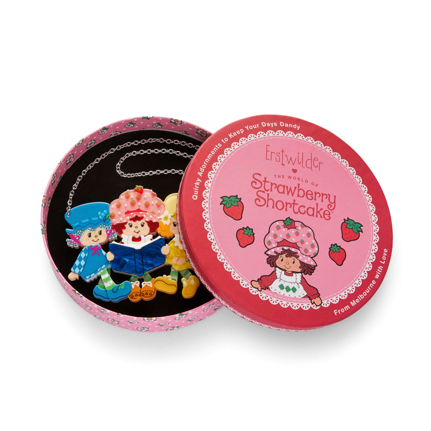 Erstwilder x Strawberry Shortcake 2 - Strawberry Storytime Necklace