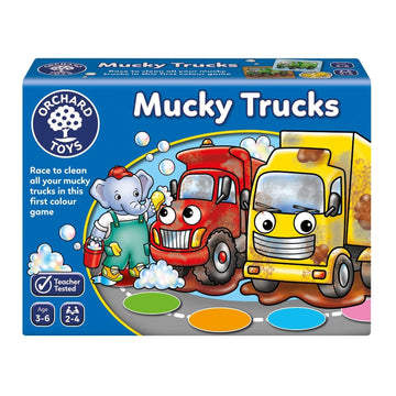 Orchard Toys - Mucky Trucks Game Ages 3-6