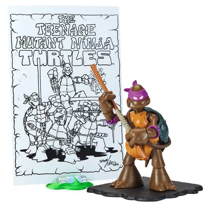 Playmates TMNT - 40th Anniversary Original Sketch Turtle Figures