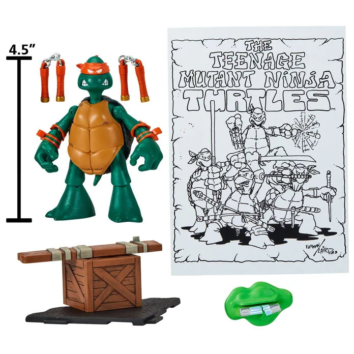 Playmates TMNT - 40th Anniversary Original Sketch Turtle Figures