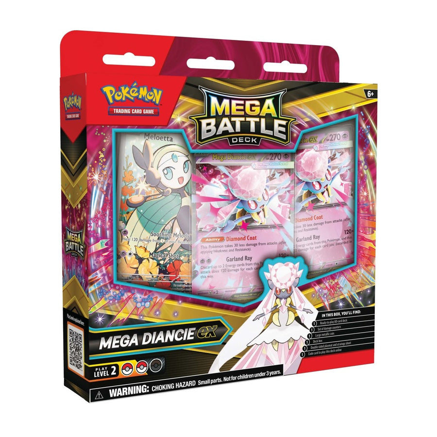 Pokémon TCG: Mega Gengar & Mega Diancie ex Battle Deck