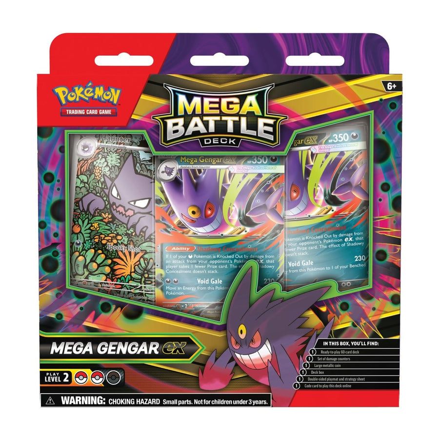 Pokémon TCG: Mega Gengar & Mega Diancie ex Battle Deck