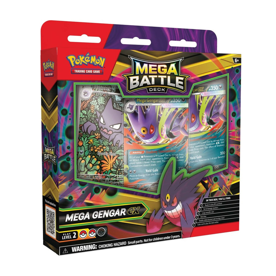 Pokémon TCG: Mega Gengar & Mega Diancie ex Battle Deck