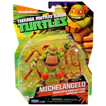 Playmates TMNT - Michelangelo Jokester & Hard-hitting Nunchuk Hero