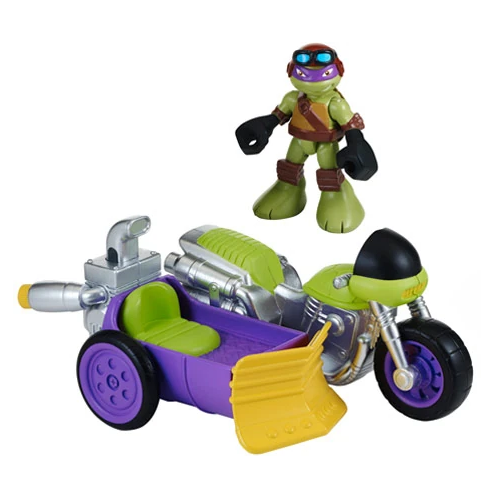 Playmates TMNT Rippin' Rider with Biker Donnie