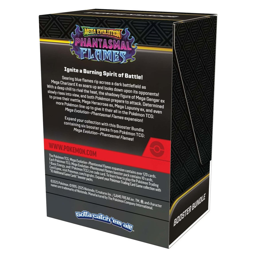 Pokémon TCG Mega Evolutions 2 Phantasmal Flames Booster Bundle (Factory Sealed)