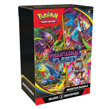 Pokémon TCG Mega Evolutions 2 Phantasmal Flames Booster Bundle (Factory Sealed)