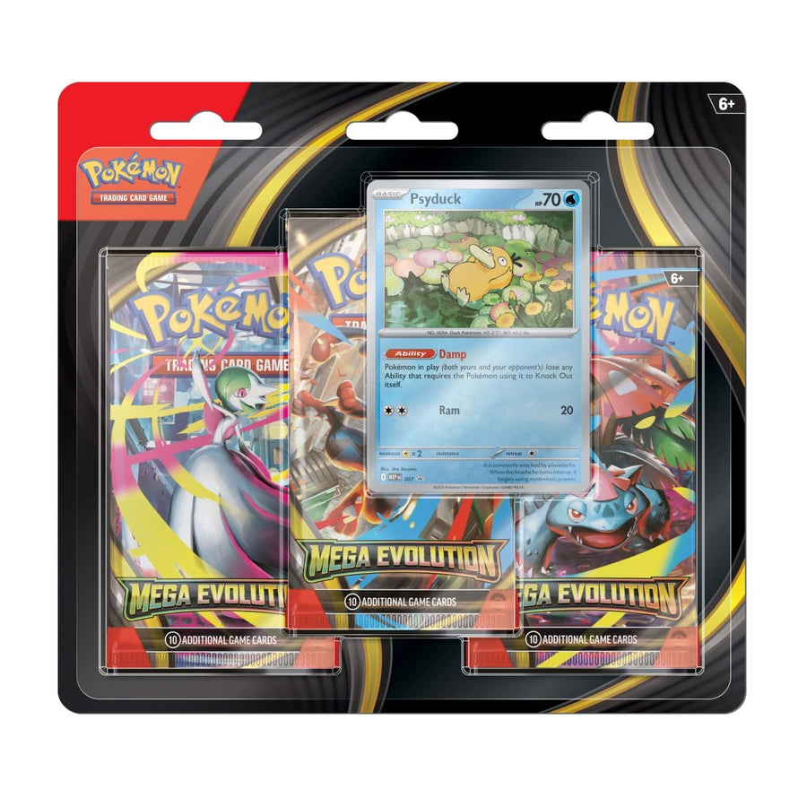 Pokémon TCG: Mega Evolution Three Booster Blister