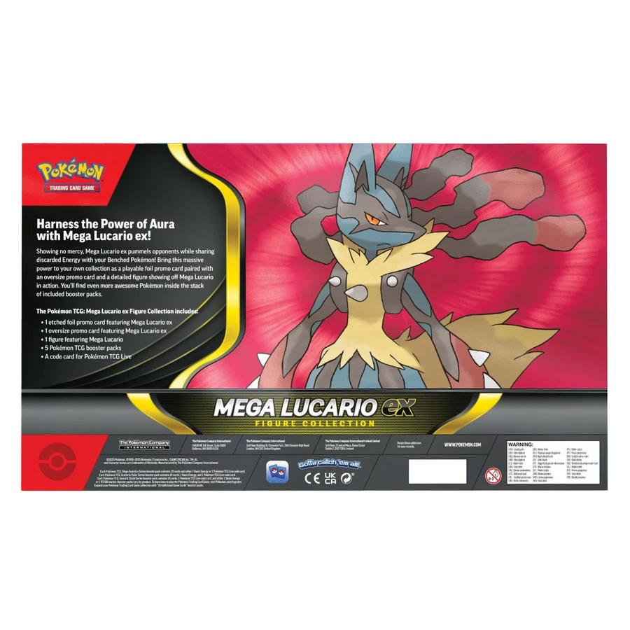Pokémon TCG Mega Lucario ex Figure Box