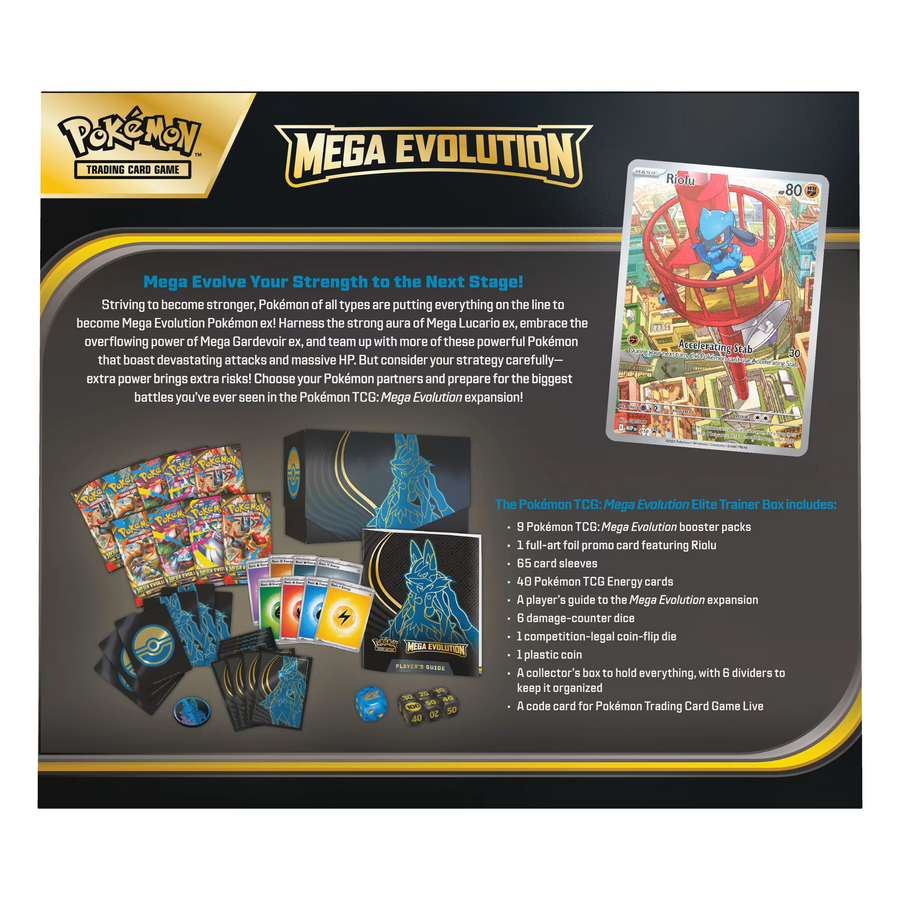 Pokémon TCG: Mega Evolution Elite Trainer Box