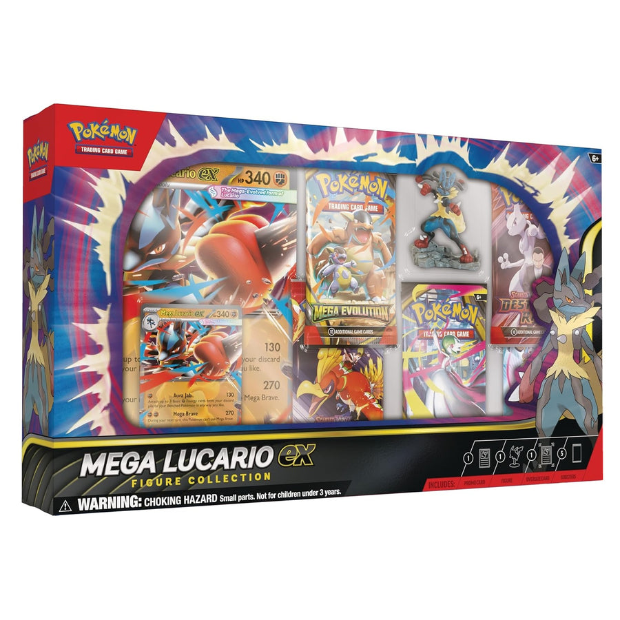 Pokémon TCG Mega Lucario ex Figure Box