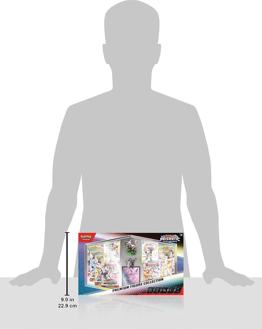 Pokémon TCG Scarlet & Violet 8.5 Prismatic Evolutions Premium Figure Box