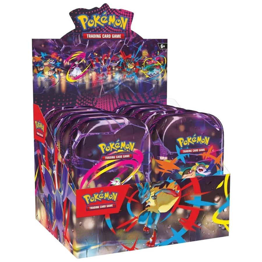 Pokémon TCG Mega Evolution Heroes Mini Tins x 10 (Factory Sealed Box)