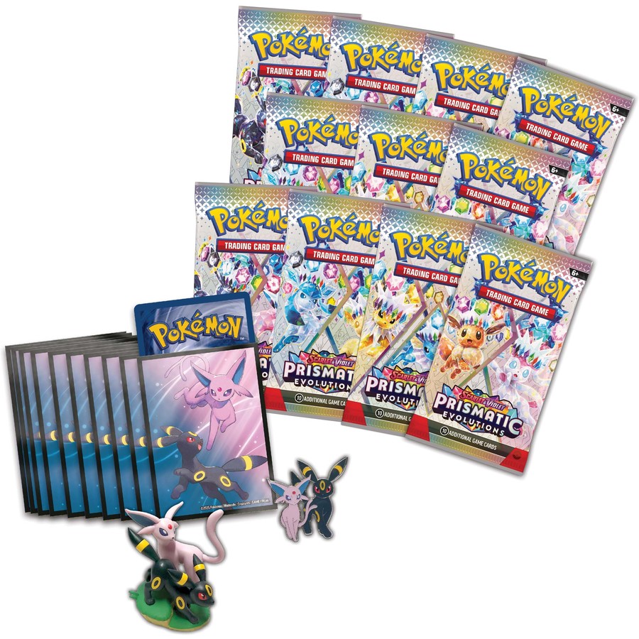 Pokémon TCG Scarlet & Violet 8.5 Prismatic Evolutions Premium Figure Box
