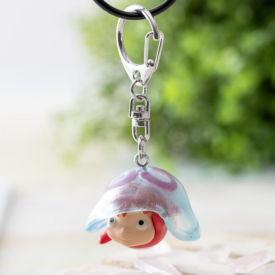 Officially Licensed Studio Ghibli PONYO Jellyfish Keychain