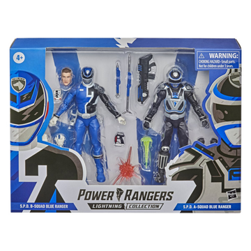 Power Rangers Lightning Collection - S.P.D. A-Squad & B-Squad Blue Rangers 2-Pack