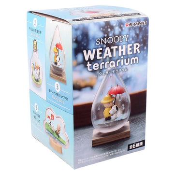 Re-Ment - Snoopy Weather Terrarium (Full Set of 6)