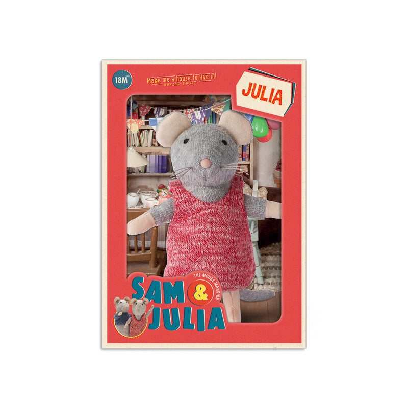 Sam & Julia Mouse Mansion - Julia Plush