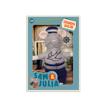 Sam & Julia Mouse Mansion - Grandpa Sailor Plush