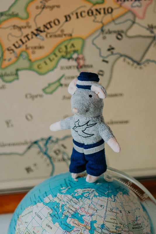 Sam & Julia Mouse Mansion - Grandpa Sailor Plush