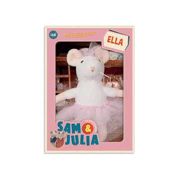 Sam & Julia Mouse Mansion - Ella Ballerina Plush