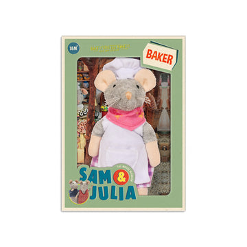 Sam & Julia Mouse Mansion - Baker Plush