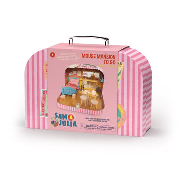 Sam & Julia - Mouse Mansion to Go (Ellas Ballet Room) Carry Case