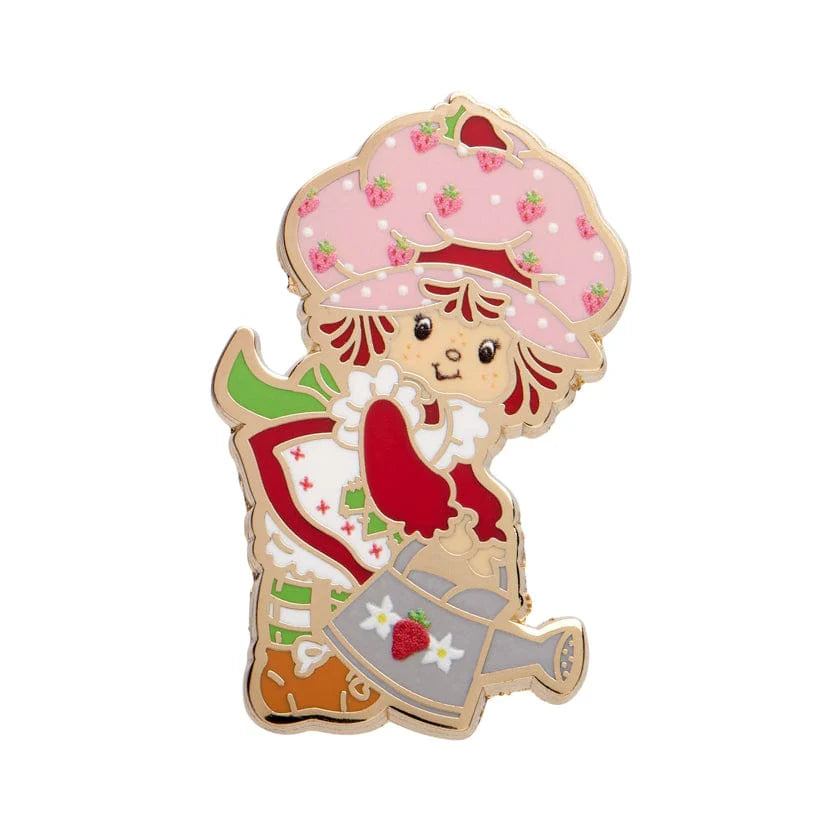 Erstwilder x Strawberry Shortcake 2 - Strawberry Gardening Enamel Pin